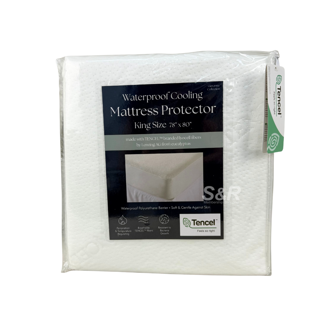 Tencel Waterproof Cooling Mattress Protector King Size Tencel Waterproof Cooling Mattress Protector King Size